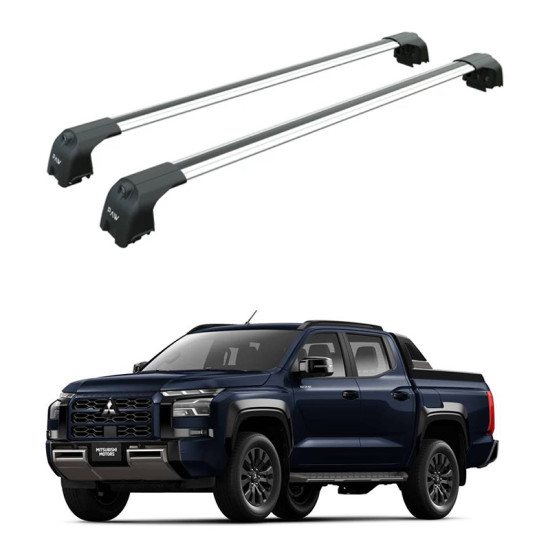 БАГАЖНИК ЗА Mitsubishi L200 4d. Pickup (integrated railing) (2024-->) AERO BAR