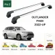 БАГАЖНИК ЗА Mitsubishi Outlander PHEV 5d (integrated railing) (2022-->) AERO BAR