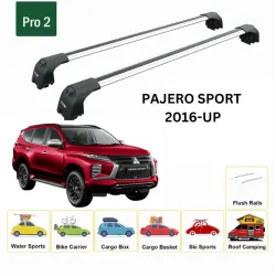 БАГАЖНИК ЗА Mitsubishi Pajero Sport 5d (III - integrated railing) (2016-->2022) AERO BAR