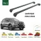 Багажник за Nissan Qashqai 5d (II/J11- railing) (2014-->2021) AERO BAR BLACK