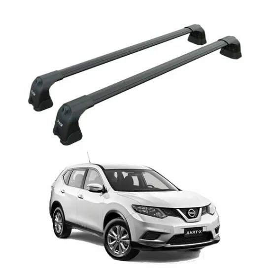 БАГАЖНИК ЗА Nissan X-Trail 5d (III/T32 - fixpoint) (2014-->) AERO BAR BLACK