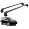 БАГАЖНИК ЗА Nissan X-Trail 5d (II/T31 - integrated railing without lights) (2007-->2014) AERO BAR BLACK