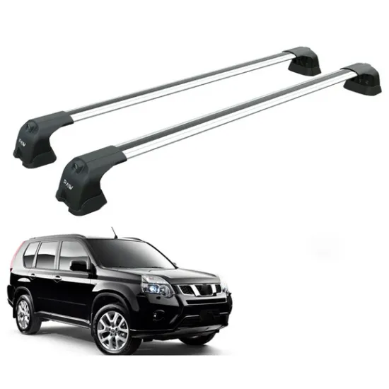 БАГАЖНИК ЗА Nissan X-Trail 5d (II/T31 - integrated railing without lights) (2007-->2014) AERO BAR