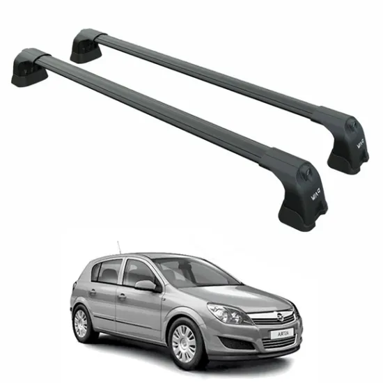 БАГАЖНИК ЗА Opel Astra 5d (H - fixpoint) (2004-->2010) AERO BAR BLACK
