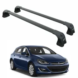 БАГАЖНИК ЗА Opel Astra 5d (J - fixpoint) (2010-->2015) AERO BAR BLACK
