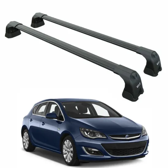 БАГАЖНИК ЗА Opel Astra 5d (J - fixpoint) (2010-->2015) AERO BAR BLACK