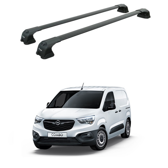 БАГАЖНИК ЗА Opel Combo (E) (2018-->) AERO BAR BLACK