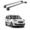 БАГАЖНИК ЗА Opel / Vauxhall Combo L1H1/L2H1 (D) (2012-->2018) AERO BAR BLACK