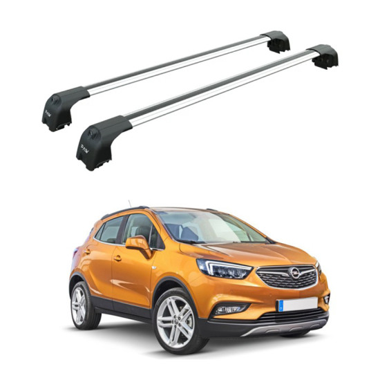 БАГАЖНИК ЗА Opel Mokka X 5d (integrated railing) (2016-->) AERO BAR