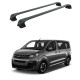 БАГАЖНИК ЗА Opel / Vauxhall Zafira Life L1/L2/L3 (S/M/L - 3,4,5 fixpoint) (2019-->) AERO BAR BLACK