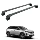 Багажник за Peugeot 3008 5d (II/P84 - integrated railing) (2016-->2023) AERO BAR BLACK