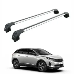 Багажник за Peugeot 3008 5d (II/P84 - integrated railing) (2016-->2023) AERO BAR