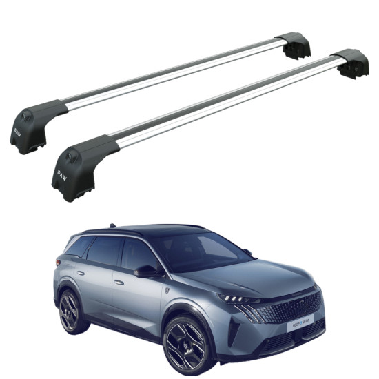 Багажник за Peugeot 5008 5d (III - integrated railing) (2024-->) AERO BAR