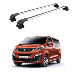 БАГАЖНИК ЗА Peugeot Traveller L1/L2/L3 (XS/M/XL - 3.4.5 fixpoint) (2016-->) AERO BAR