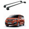 БАГАЖНИК ЗА Peugeot Traveller L1/L2/L3 (XS/M/XL - 3.4.5 fixpoint) (2016-->) AERO BAR BLACK