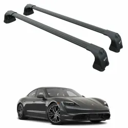 Багажник за Porsche Taycan (Fix Point) (2019-2025) AERO BAR BLACK