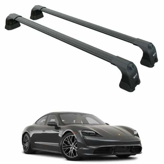 Багажник за Porsche Taycan (Fix Point) (2019-2025) AERO BAR BLACK