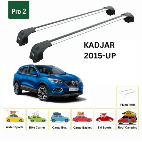 БАГАЖНИК ЗА Renault Kadjar 5d (integrated railing) (2015-->) AERO BAR