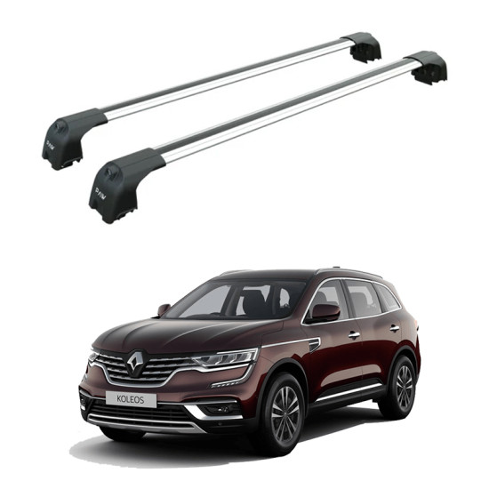 БАГАЖНИК ЗА Renault Koleos 5d (II - integrated railing) (2017-->) AERO BAR