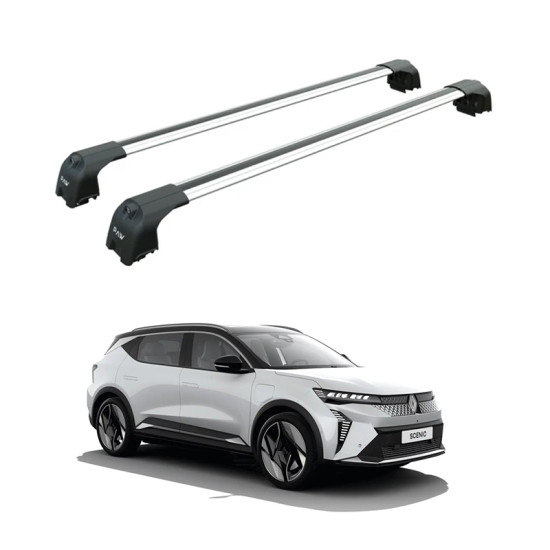 Багажник за Renault Scenic E-Tech 5d. SUV (Interated railing 2024->) AERO BAR