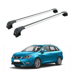 БАГАЖНИК ЗА Seat Ibiza ST (IV/6J - integrated railing) (2010-->2017) AERO BAR