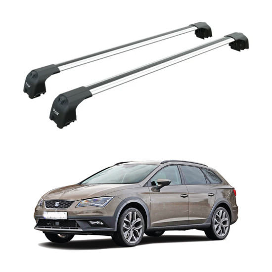 БАГАЖНИК ЗА Seat Leon X-Perience (integrated railing) (2014-->) AERO BAR