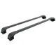 Багажник за Skoda Elroq 5d. SUV (integrated railing) (2025-->) AERO BAR BLACK