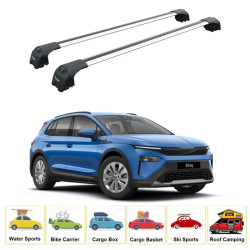 Багажник за Skoda Elroq 5d. SUV (integrated railing) (2025-->) AERO BAR