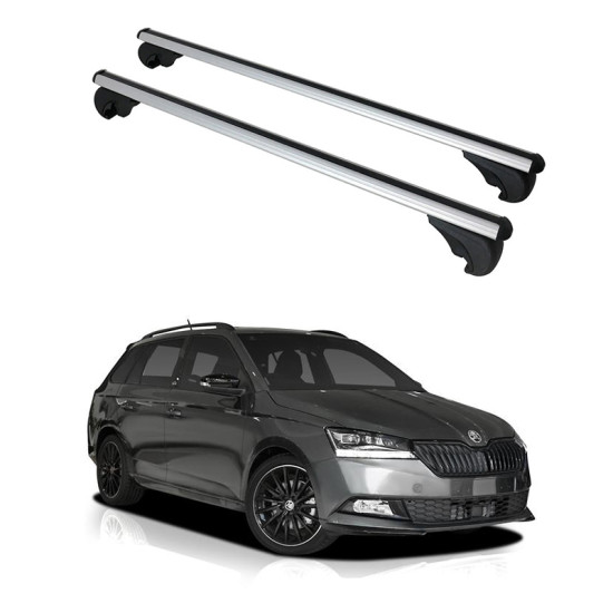 Багажник за Skoda Fabia Combi (III/NJ5 - railing) (2015-->2021) ALU REILING