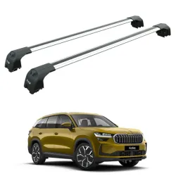 Багажник за Skoda Kodiaq 5d. SUV (integrated railing) (2024-->) AERO BAR