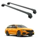 Багажник за Skoda Octavia Combi (IV/NX - integrated railing) (2020-->) AERO BAR BLACK