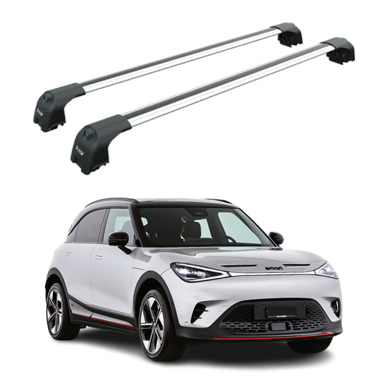 БАГАЖНИК ЗА Smart #1 5d (I/HX11 - integrated railing) (2022-->) AERO BAR