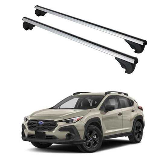 Багажник за Subaru Crosstrek 5d / XV (III - railing) (2023-->) ALU REILING