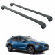 Багажник за Subaru Crosstrek 5d / XV (III - railing) (2023-->) AERO BAR BLACK