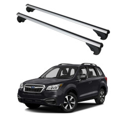 Багажник за Subaru Forester 5d (IV/SJ - railing) (2013-->2018) ALU REILING