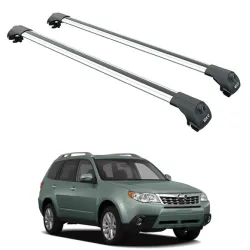 БАГАЖНИК ЗА Subaru Forester 5d (III/SH - railing) (2008-->2013) AERO BAR