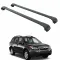 Багажник за Subaru Forester 5d (IV/SJ - railing) (2013-->2018) AERO BAR BLACK