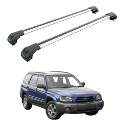 БАГАЖНИК ЗА Subaru Forester 5d (II/SG - integrated railing) (2002-->2008) AERO BAR