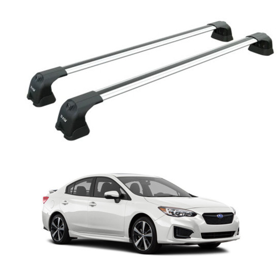 БАГАЖНИК ЗА SUBARU IMPREZA sedan 4/5d (V - fixpoint) (2016-->) AERO BAR
