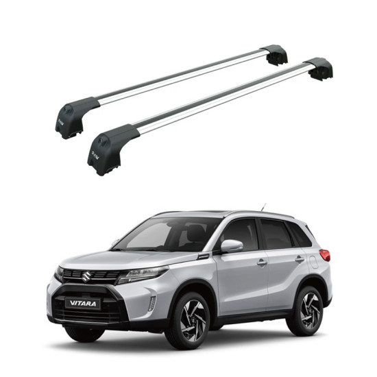 Багажник за Suzuki Vitara 5d (IV/LY - integrated railing) (2015-->) AERO BAR