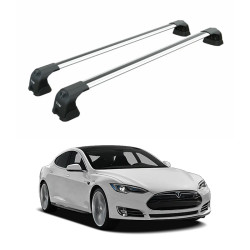 БАГАЖНИК ЗА TESLA MODEL S 5d. (fixpoint with glass roof) (2012-->2016) AERO BAR