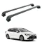 Багажник за Toyota Corolla Touring Sports (III/210 - integrated railing) (2018-->) AERO BAR BLACK