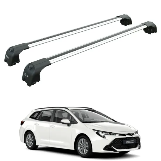 Багажник за Toyota Corolla Touring Sports (III/210 - integrated railing) (2018-->) AERO BAR