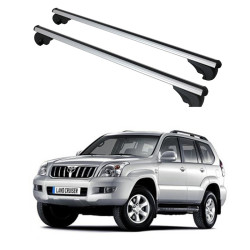 БАГАЖНИК ЗА Toyota Land Cruiser 5d (J120/125 - railing) (2002-->2010) ALU REILING