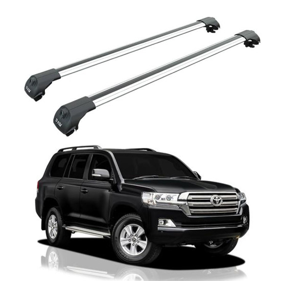 БАГАЖНИК за Toyota Land Cruiser 5d (J200 - railing) (2008-->2021) AERO BAR