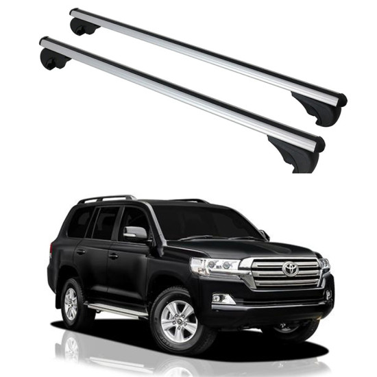 БАГАЖНИК за Toyota Land Cruiser 5d (J200 - railing) (2008-->2021) ALU REILING