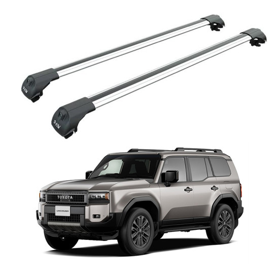 Багажник за Land Cruiser 5d (J250 - railing) (2023-->2025) AERO BAR