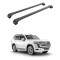Багажник за Toyota Land Cruiser 5d (300 - railing) (2021-->) AERO BAR BLACK