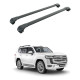 Багажник за Toyota Land Cruiser 5d (300 - railing) (2021-->) AERO BAR BLACK