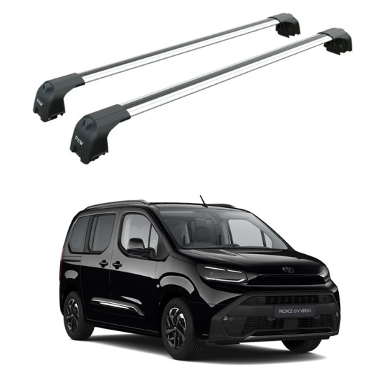 БАГАЖНИК ЗА Toyota ProAce City Verso L1/L2 (I - integrated railing) (2024-->) AERO BAR